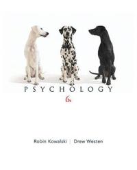 Psychology; Robin M. Kowalski, Drew Westen; 2011