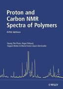 Proton & Carbon NMR Spectra Poly 5e +CD; Quang Tho Pham; 2002