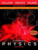 Fundamentals of Physics Extended, Enhanced Problems Version WIE; Margareta Bäck-Wiklund; 2002