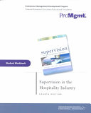 Supervision in the Hospitality Industry, Student Workbook; Jack E. Miller, John R. Walker, Karen Eich Drummond; 2002