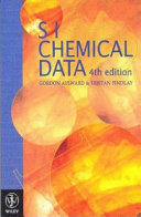 Si Chemical Data; Tristan J. V. Findlay, Gordon H. Aylward; 1998