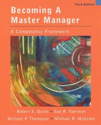 Becoming a Master Manager: A Competency Framework; Margareta Bäck-Wiklund; 2002