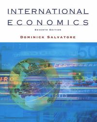 International Economics; Dominick Salvatore; 2000