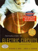 Introduction to Electric Circuits; C Dorf; 2003