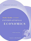 International Economics, Study Guide; Dominick Salvatore; 2003
