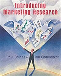 Introducing Marketing Research; Paul Baines; 2002