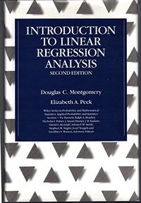 Introduction to linear regression analysis; Douglas C. Montgomery; 1992