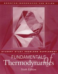 Fundamentals of Thermodynamics, Work Example Supplement; Margareta Bäck-Wiklund; 2004