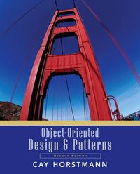 Object-Oriented Design and Patterns; Cay Horstmann; 2005