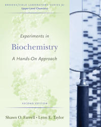 Experiments in Biochemistry; Shawn Farrell, Lynn Taylor; 2005