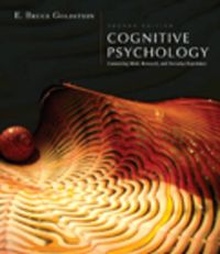 Cognitive psychology; Gregory Robinson-Riegler, E Bruce Goldstein, Solso, Otto H. MacLin, Frank E. Pollick, Johanna Van Hooff; 2008