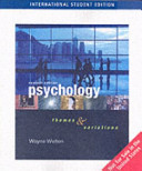 Psychology: Themes and Variations; Wayne Weiten; 2006