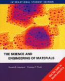 Science and Engineering of Materials; Donald R. Askeland; 2006