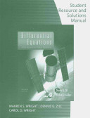 Student Solutions Manual for Zill/Cullen's Differential Equations with Boundary-Value Problems, 7th; Michael R Cullen; 2008