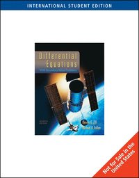 Differential Equations with Boundary-value Problems : International Edition 7e; Dennis G Zill, Michael Cullen; 2008