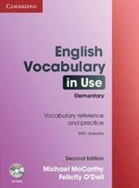 English Vocabulary in Use Elementary with Answers and CD-ROM; Michael McCarthy, O'Dell Felicity; 2010