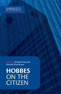 Hobbes: On the Citizen; Thomas Hobbes; 1998