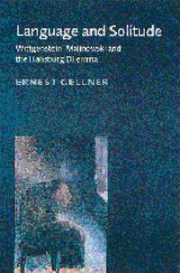 Language and Solitude; Ernest Gellner, Steven Lukes; 1998
