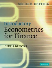 Introductory Econometrics for Finance; Chris Brooks; 2008