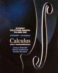 Student Solutions Manual for Stewart's Calculus: Early Transcendentals, Third Edition, Volym 1Mathematics SeriesVolym 1 av Student Solutions Manual for CalculusStudent Solutions Manual for Stewart's Calculus: Early Transcendentals, Third Edition, Andy Bulman-Fleming; James Stewart, Daniel D. Anderson; 0