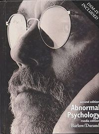 Abnormal Psychology: An Integrative Approach; David H. Barlow, Vincent Mark Durand; 0