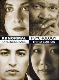 Abnormal Psychology: An Integrative Approach; David H. Barlow, Vincent Mark Durand; 0