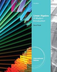 Linear Algebra; David Poole; 2010