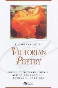 Companion to victorian poetry; Richard Cronin; 2002
