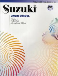 Suzuki violin  4 Bok-CD Kombo; Dr. Shinichi Suzuki; 2008