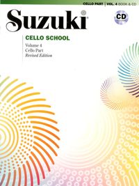 Suzuki cello school. Vol 4, book and CD; Shinichi Suzuki; 2014