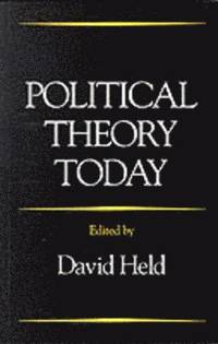 Political Theory Today; David Held; 1991