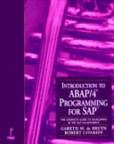 Introduction to ABAP/4 Programming for SAP; Gareth De Bruyn, Robert Lyfareff; 1996