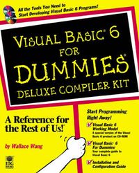 Visual Basic 6 For Dummies Deluxe Compiler Kit; Lena Wängnerud; 1999