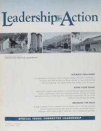 Leadership in Action, Volume 23, No. 1, 2003; Cecilia Trenter; 2003