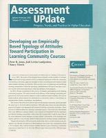 Assessment Update: Progress, Trends, and Practices in Higher Education, Vol; Oddbjörn Evenshaug; 2005