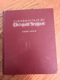 Fundamentals of database systems; Ramez Elmasri; 1989