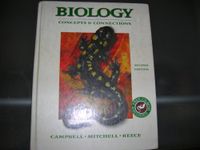 Biology: Concepts & ConnectionsBenjamin/Cummings series in the life sciences; Neil A. Campbell, Lawrence G. Mitchell, Jane B. Reece; 1997