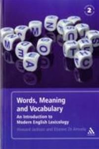 Words, Meaning and Vocabulary; Howard Jackson, Etienne Zé Amvela; 2007