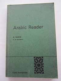 ArabicG - Reference,Information and Interdisciplinary Subjects SeriesLund Humphries modern language readersModern language readers; Chaim Rabin, H. M. Nahmad; 1962