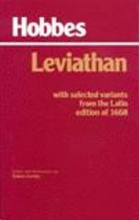 Leviathan : with selected variants from the Latin edition of 1668; Thomas Hobbes; 1994