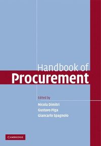 Handbook of Procurement; Nicola Dimitri; 2011