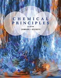 Chemical Principles; Steven Zumdahl, Donald J Decoste; 2012