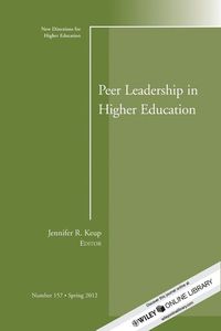 Peer Leadership in Higher Education, HE 157; Lennart Hellström; 2012