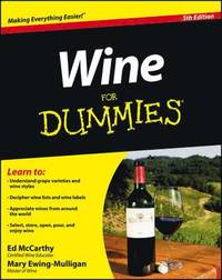 Wine For Dummies; McCarthy, Ed; 2012