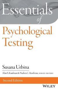 Essentials of Psychological Testing; Susana Urbina; 2014