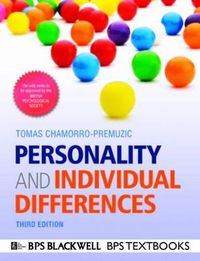 Personality and Individual Differences; Tomas Chamorro-Premuzic; 2014