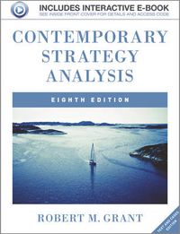 Contemporary Strategy Analysis 8e, Text and Cases; Grant, RMB; 2013