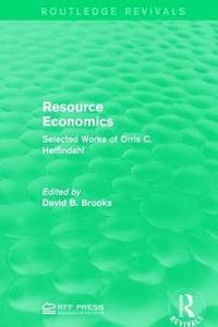 Resource Economics; David B. Brooks; 2017
