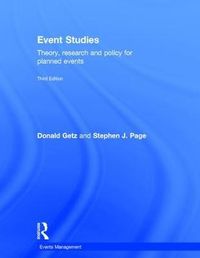 Event Studies; Donald Getz, Stephen J. Page; 2016