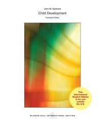 Child Development; John Santrock; 2013